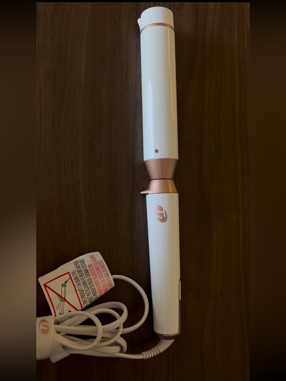 T3 White and Rose Gold Wand